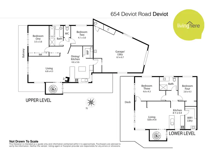 Floorplan of Homely house listing, 654 Deviot Road, Deviot TAS 7275