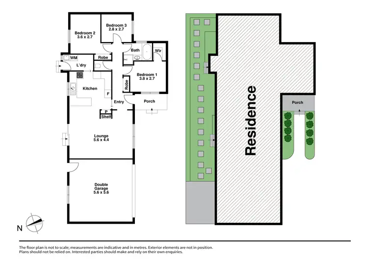 Floorplan of Homely unit listing, 2/8 Marma Road, Murrumbeena VIC 3163