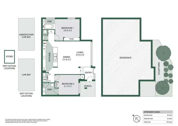 Floorplan of Homely apartment listing, 4/1 Thirlmere Road, Mount Lawley WA 6050