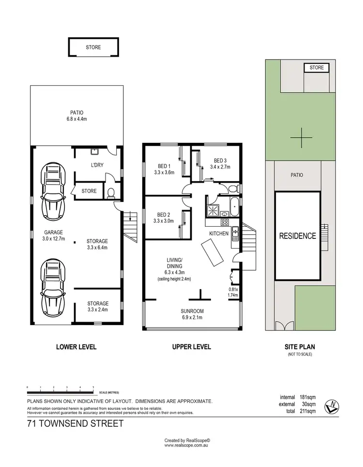 Floorplan of Homely house listing, 71 Townsend Street, Brighton QLD 4017