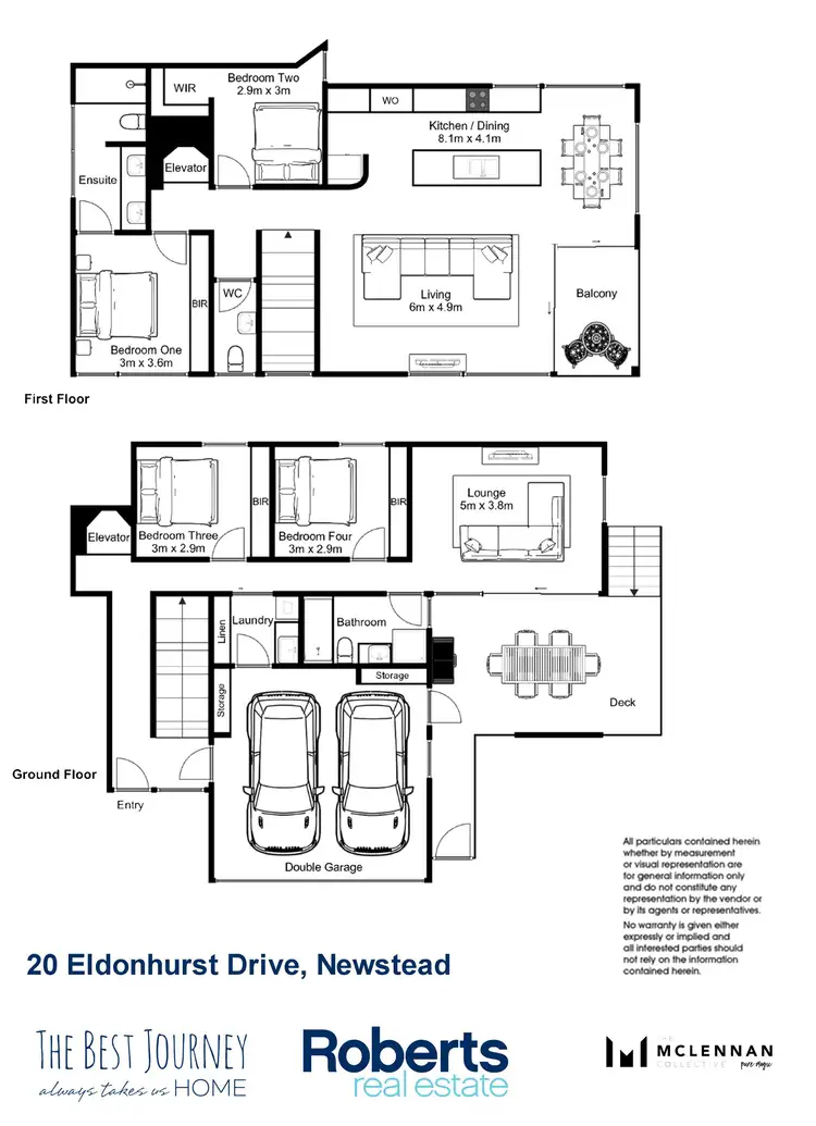 Floorplan of Homely house listing, 20 Eldonhurst Drive, Newstead TAS 7250