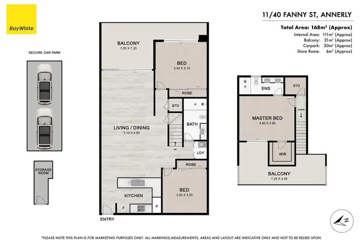 Floorplan of Homely apartment listing, 11/40 Fanny Street, Annerley QLD 4103