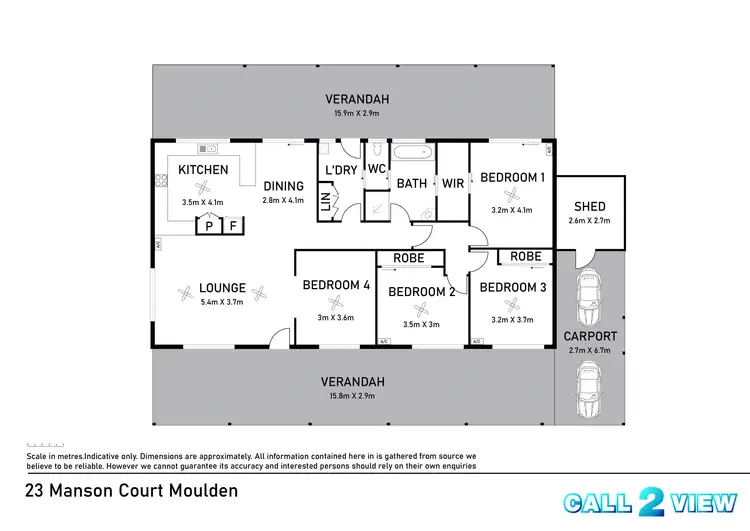 Floorplan of Homely house listing, 23 Manson Court, Moulden NT 830