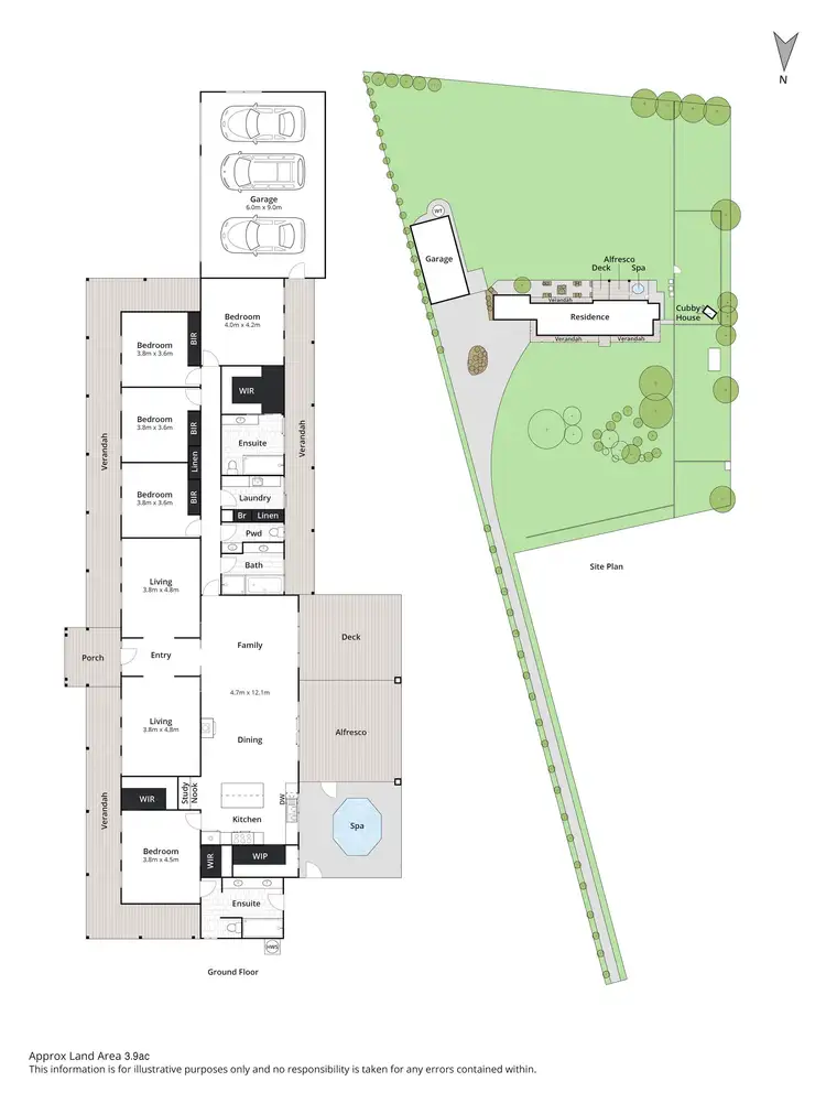 Floorplan of Homely house listing, 12a Kestrel Place, Teesdale VIC 3328