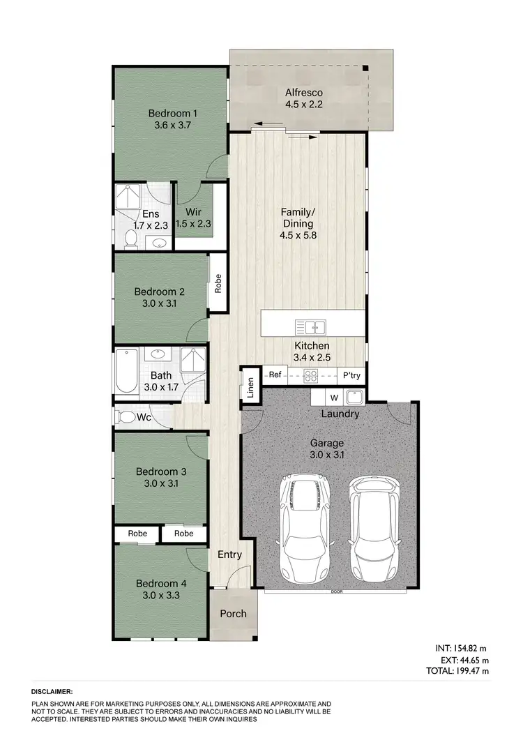 Floorplan of Homely house listing, 52 Mapleton Drive, North Lakes QLD 4509