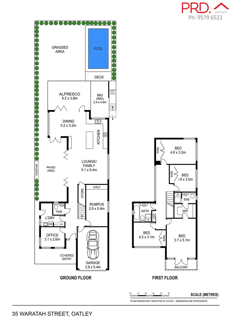 Floorplan of Homely house listing, 35 Waratah Street, Oatley NSW 2223