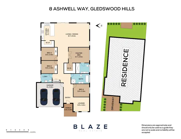 Floorplan of Homely house listing, 8 Ashwell Way, Gledswood Hills NSW 2557