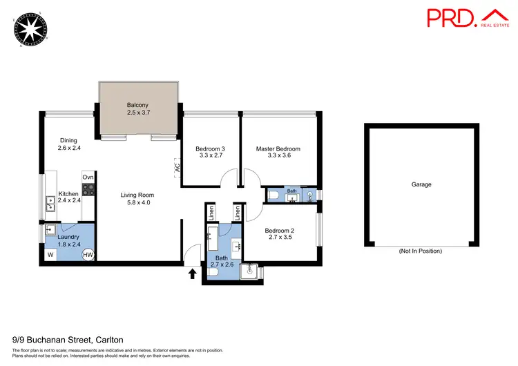 Floorplan of Homely unit listing, 9/9 Buchanan Street, Carlton NSW 2218