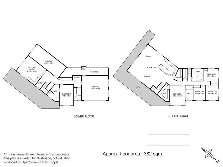 Floorplan of Homely house listing, 121 Otago Bay Road, Otago TAS 7017