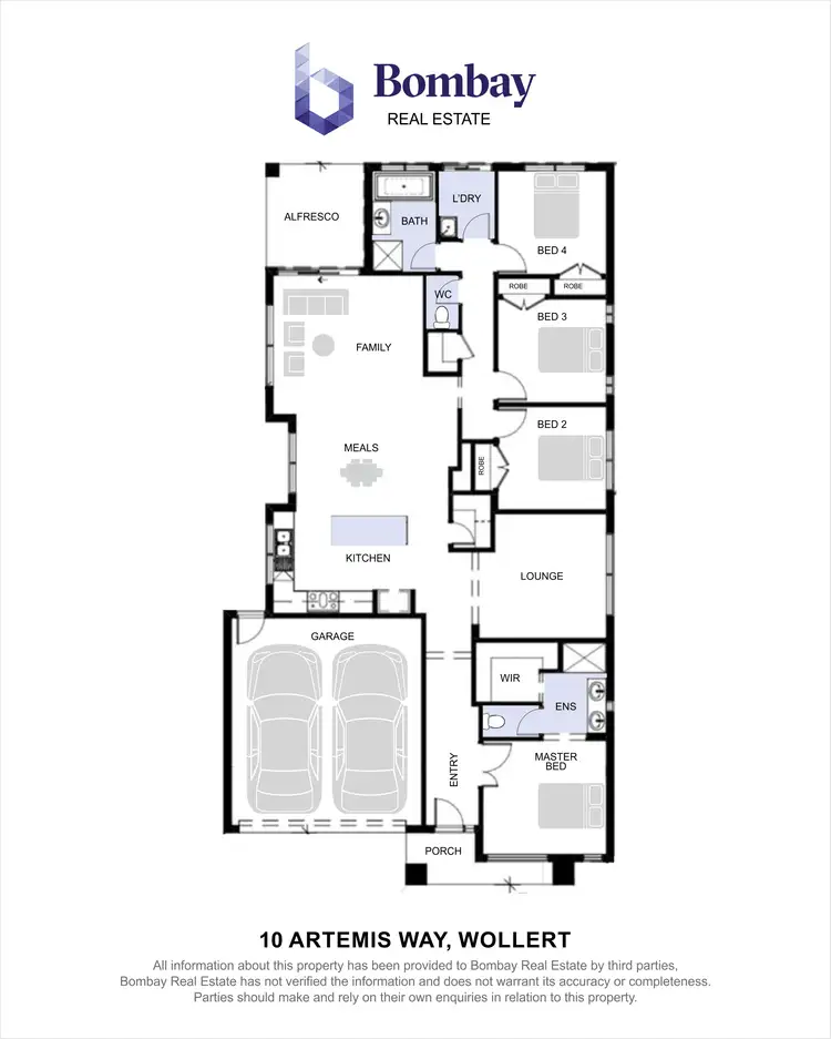 Floorplan of Homely house listing, 10 Artemis Way, Wollert VIC 3750
