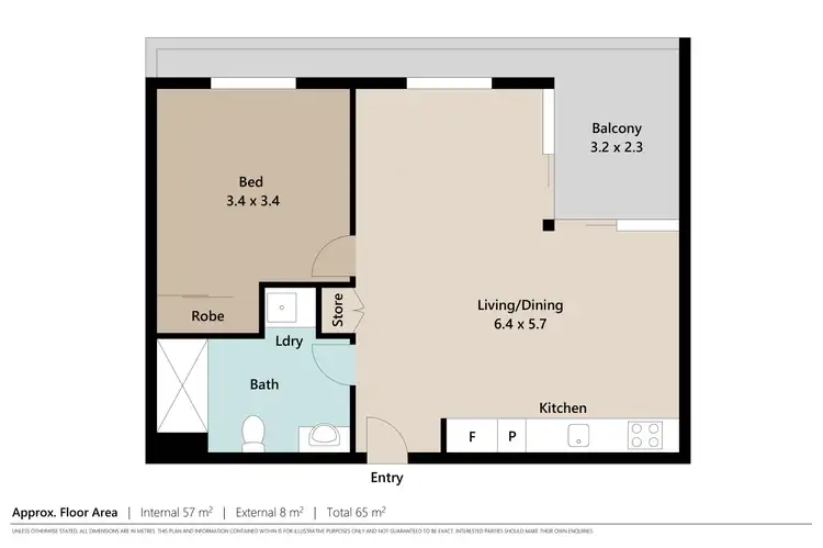 Floorplan of Homely apartment listing, 310/9 Machinery Street, Bowen Hills QLD 4006