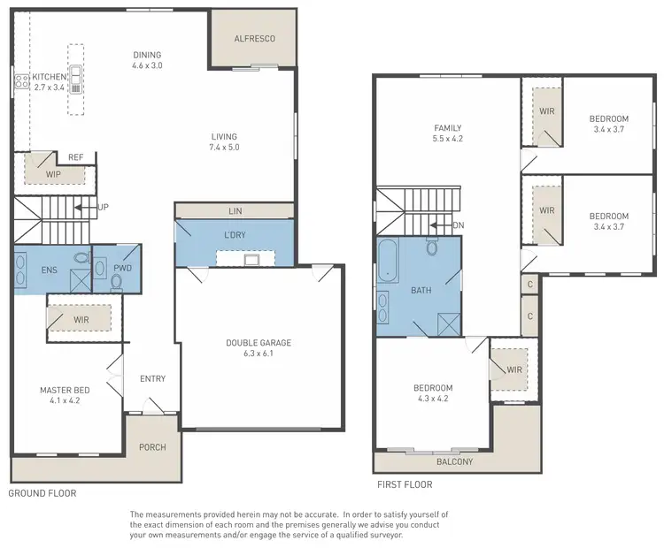 Floorplan of Homely house listing, 30 Lawson Way, Caroline Springs VIC 3023