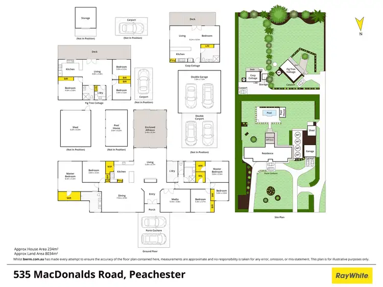 Floorplan of Homely house listing, 535 Macdonalds Road, Peachester QLD 4519
