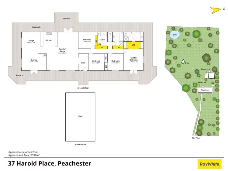 Floorplan of Homely house listing, 37 Harold Place, Peachester QLD 4519