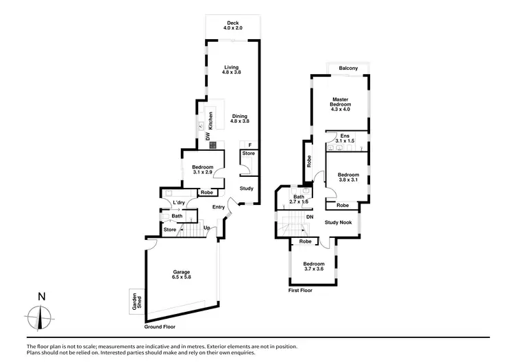 Floorplan of Homely townhouse listing, 2/4 Azalea Court, Knoxfield VIC 3180