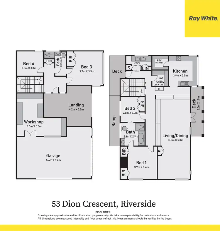 Floorplan of Homely house listing, 53 Dion Crescent, Riverside TAS 7250