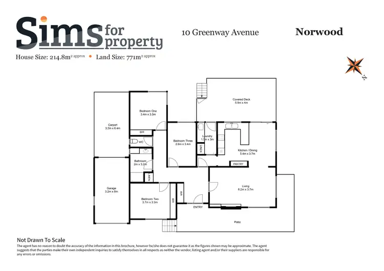 Floorplan of Homely house listing, 10 Greenway Avenue, Norwood TAS 7250