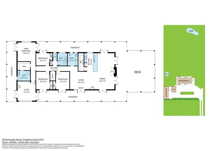 Floorplan of Homely house listing, 36 Kennedys Road, Smythes Creek VIC 3351