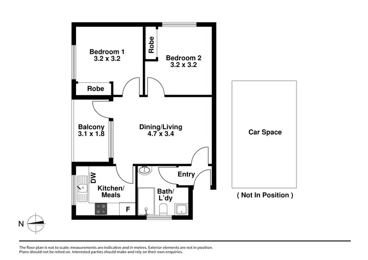 Floorplan of Homely apartment listing, 7/28 Albion Road, Box Hill VIC 3128