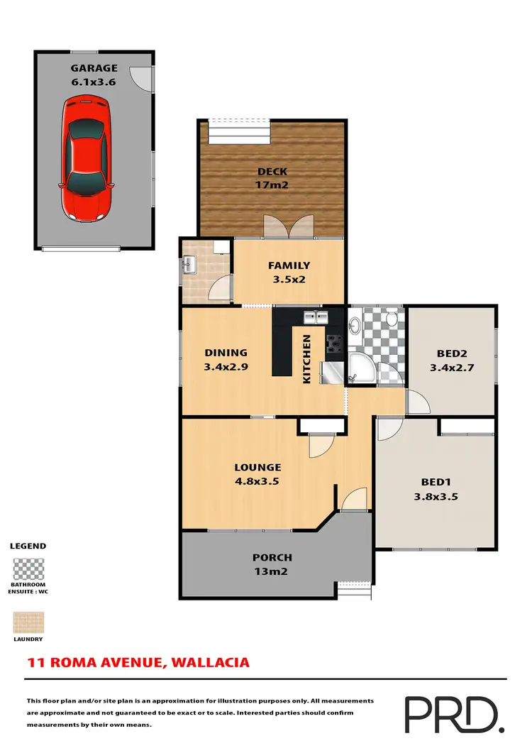 Floorplan of Homely house listing, 11 Roma Avenue, Wallacia NSW 2745