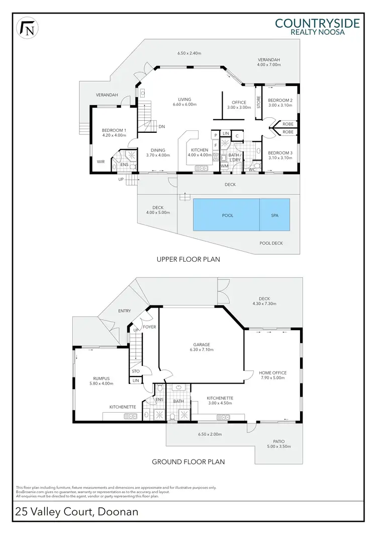 Floorplan of Homely house listing, 25 Valley Court, Doonan QLD 4562