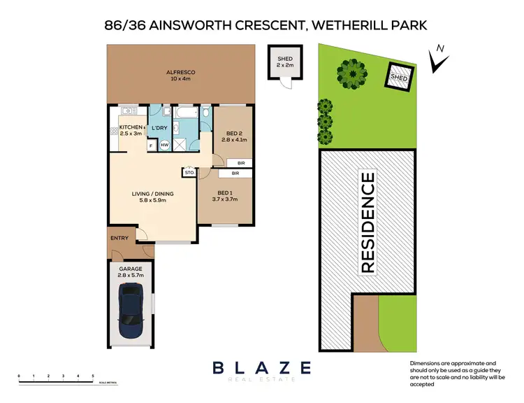 Floorplan of Homely villa listing, 86/36 Ainsworth Crescent, Wetherill Park NSW 2164