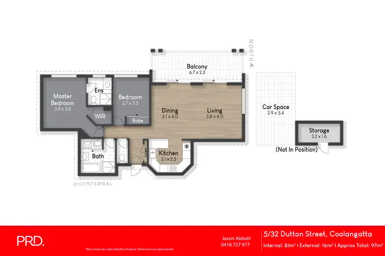 Floorplan of Homely unit listing, 5/32-34 Dutton Street, Coolangatta QLD 4225