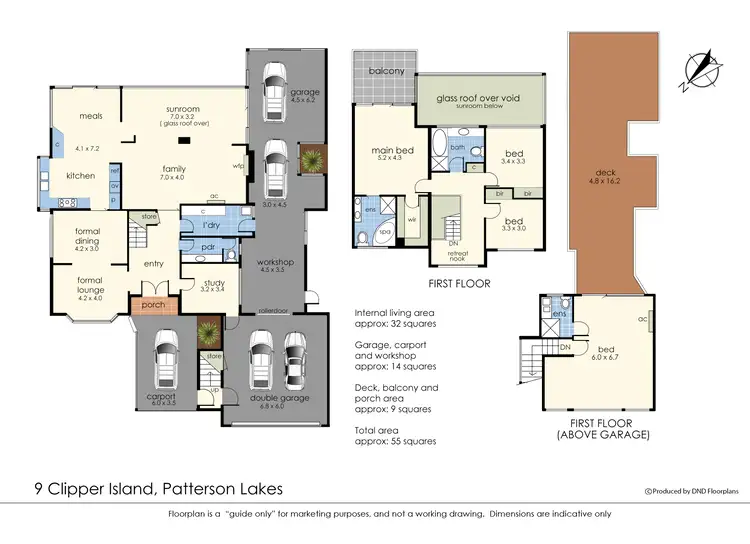 Floorplan of Homely house listing, 9 Clipper Island, Patterson Lakes VIC 3197
