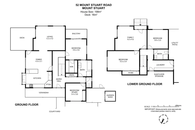Floorplan of Homely house listing, 52 Mount Stuart Road, Mount Stuart TAS 7000