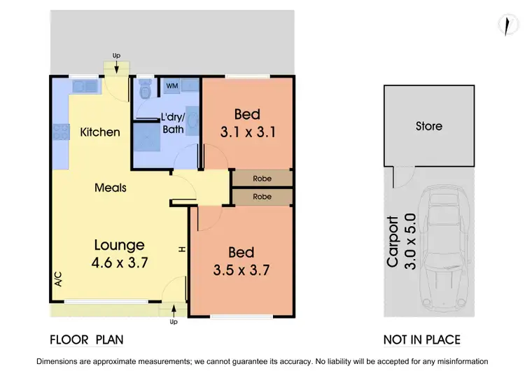 Floorplan of Homely unit listing, 3/68 Station Street, Bayswater VIC 3153