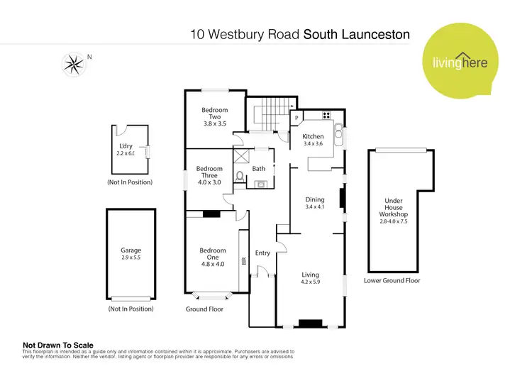 Floorplan of Homely house listing, 10 Westbury Road, South Launceston TAS 7249
