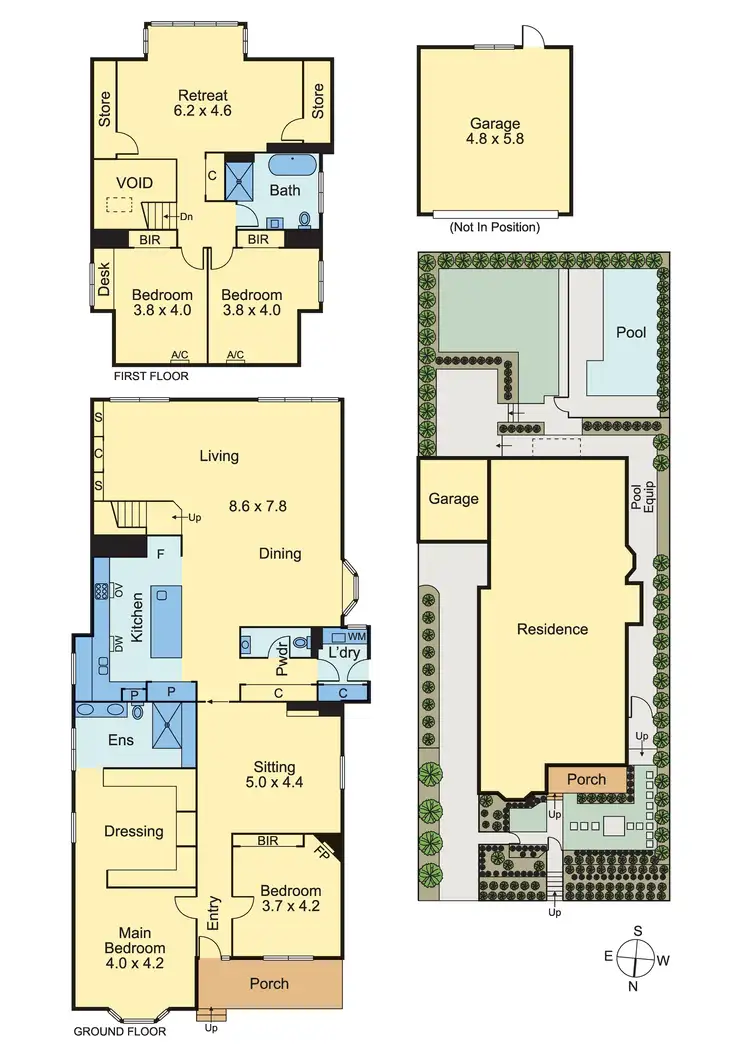 Floorplan of Homely house listing, 96 Parkhill Road, Kew VIC 3101