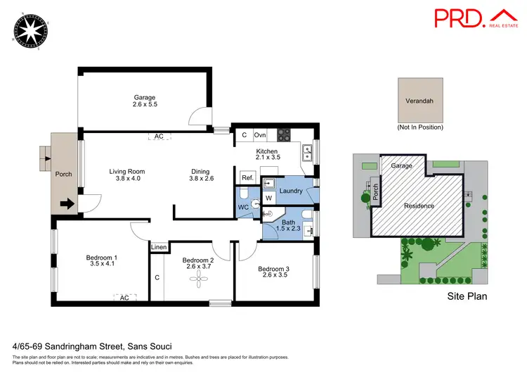 Floorplan of Homely villa listing, 4/65-69 Sandringham Street, Sans Souci NSW 2219
