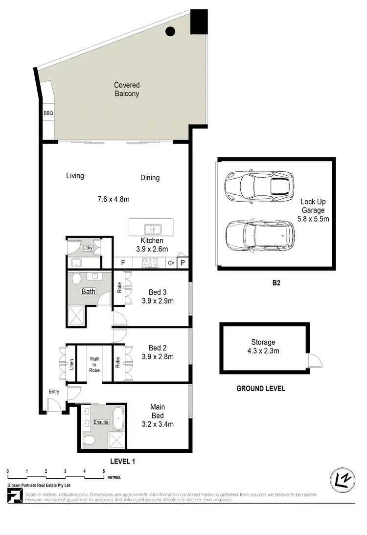 Floorplan of Homely apartment listing, 102/47 Ewos Pde, Cronulla NSW 2230