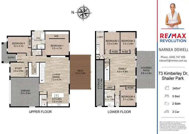 Floorplan of Homely house listing, 73 Kimberley Drive, Shailer Park QLD 4128