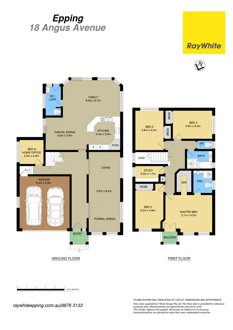 Floorplan of Homely house listing, 18 Angus Avenue, Epping NSW 2121