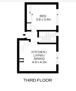 Floorplan of Homely unit listing, 5/6 Carr Street, Coogee NSW 2034