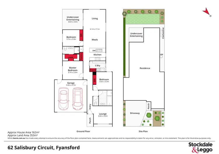 Floorplan of Homely house listing, 62 Salisbury Circuit, Fyansford VIC 3218