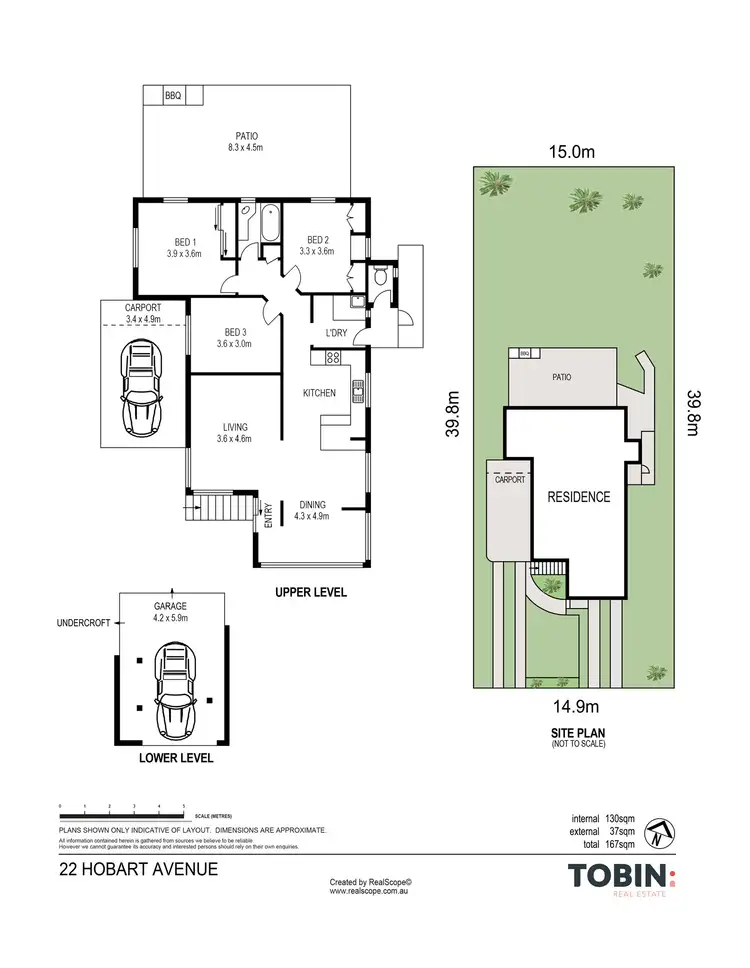 Floorplan of Homely house listing, 22 Hobart Avenue, Camp Hill QLD 4152