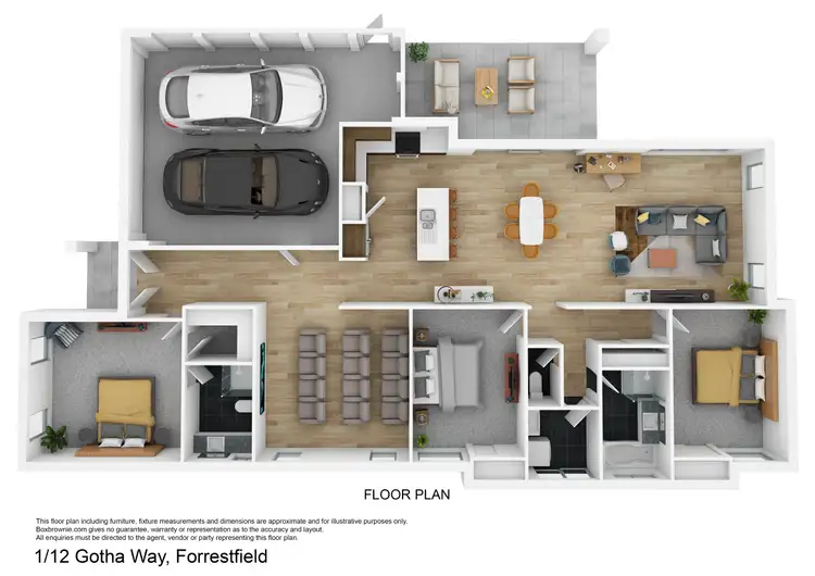Floorplan of Homely house listing, 12A Gotha Way, Forrestfield WA 6058