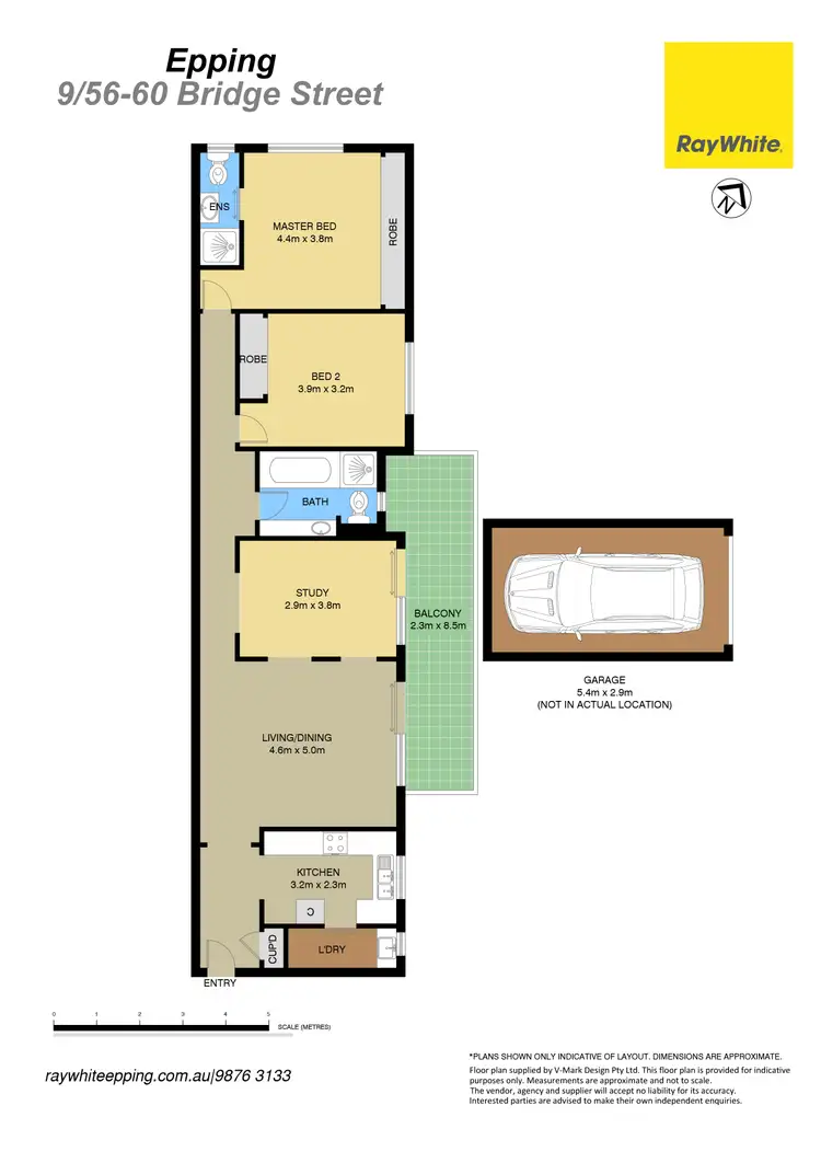 Floorplan of Homely unit listing, 9/56-60 Bridge Street, Epping NSW 2121