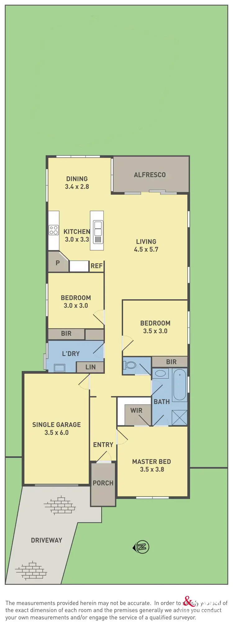 Floorplan of Homely house listing, 21 Billabong Crescent, Tarneit VIC 3029