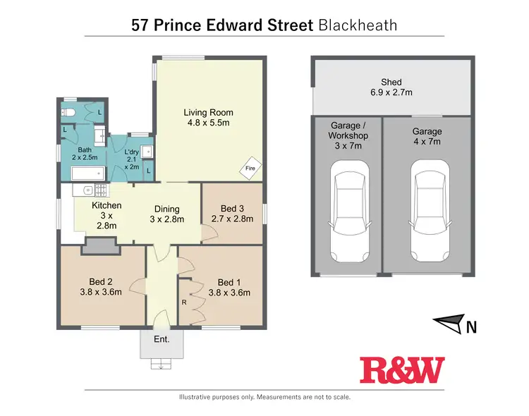 Floorplan of Homely house listing, 57 Prince Edward Street, Blackheath NSW 2785