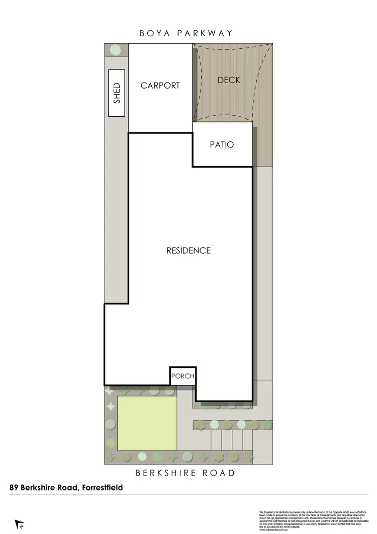 Floorplan of Homely house listing, 89 Berkshire Road, Forrestfield WA 6058