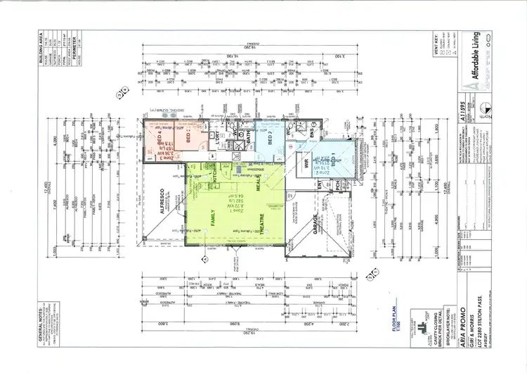 Floorplan of Homely house listing, 17 Stilton Pass, Aveley WA 6069