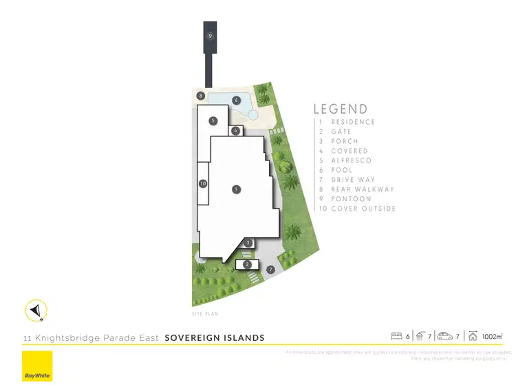Floorplan of Homely house listing, 11 Knightsbridge Parade East, Sovereign Islands QLD 4216