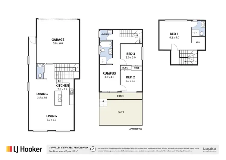Floorplan of Homely house listing, 14 Valley View Cres, Albion Park NSW 2527
