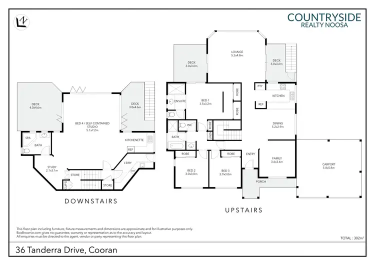 Floorplan of Homely house listing, 36 Tanderra Drive, Cooran QLD 4569