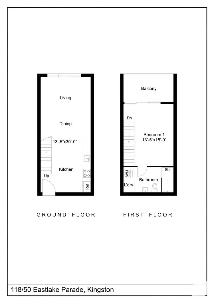 Floorplan of Homely unit listing, 118/50 Eastlake Parade, Kingston ACT 2604