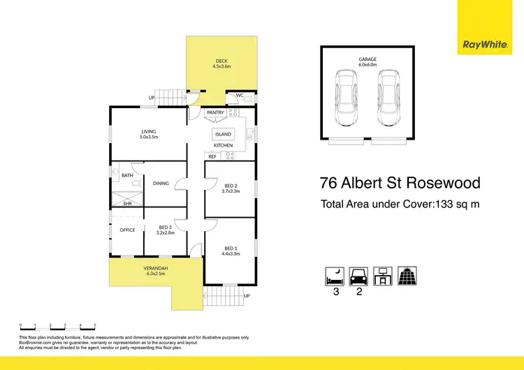 Floorplan of Homely house listing, 76 Albert Street, Rosewood QLD 4340